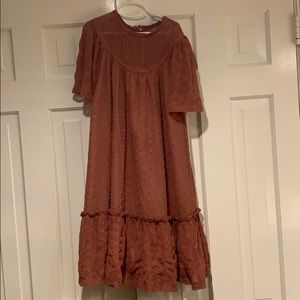 Zara Kids Flutter Sleeve Dress Size 11-12